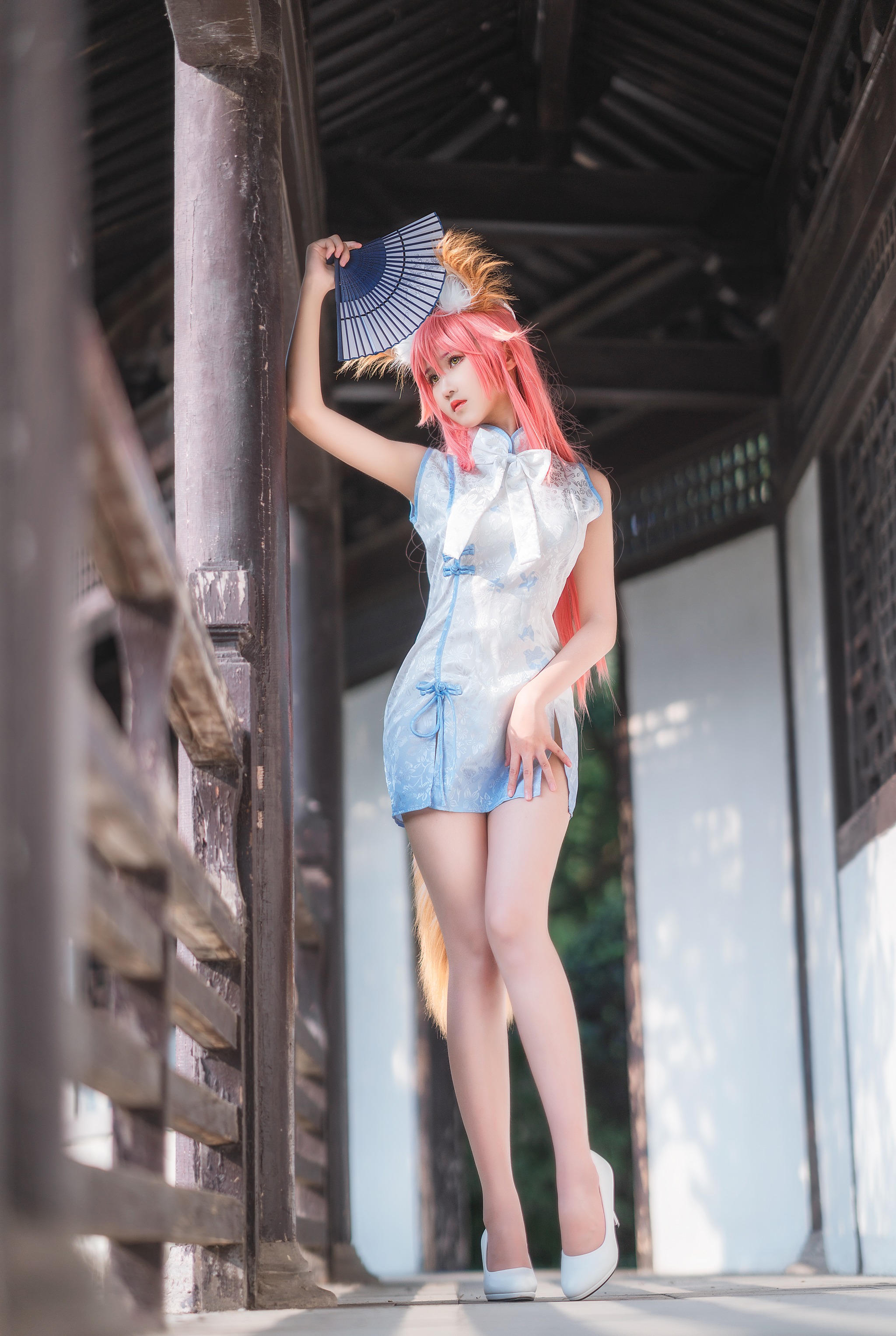 图片[1]-三度_69 – NO.051 玉藻前旗袍[41P]-XikXak